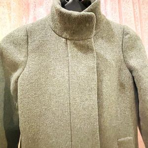 Almost brand new J Crew wool coat.